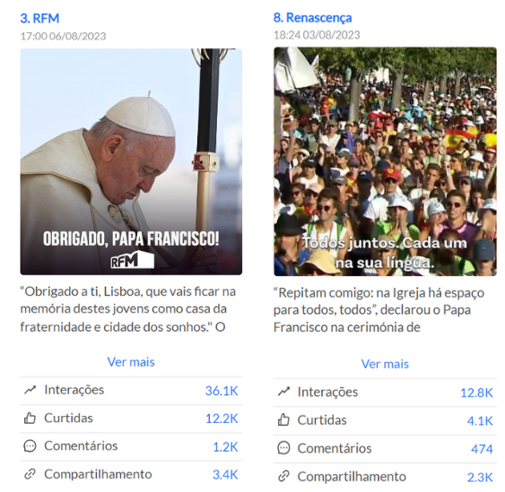 Por onde vai andar o Papa Francisco durante a JMJ? - SIC Notícias