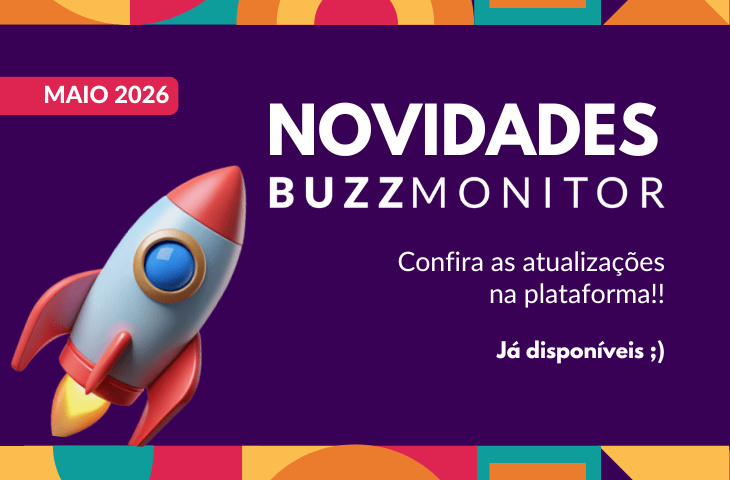 Novidade Buzzmonitor Maio 2026